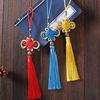 2 Stücke Chinesische Knoten Quasten Dekoration Handgemachte Günstige Glück Amulett Hause Auto Laterne Hängen Fransen Ornament Neue Jahr Geschenk