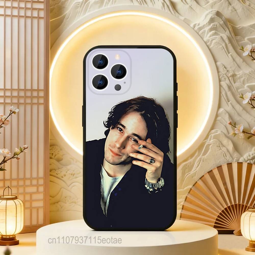 SINGER J-Jeff B-Buckley Grace Phone Case For iPhone 17,16,15,14,13,12,11,Pro,Max,Plus,E,Air,Mini Protective Black Cover