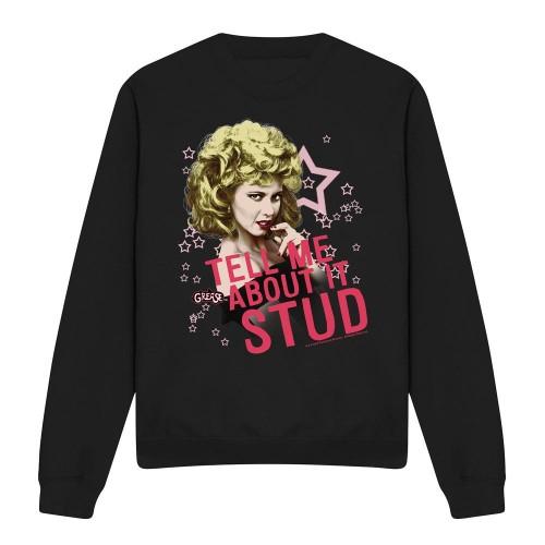 Grease Unisex Adult Tell Me About It Stud Sweatshirt