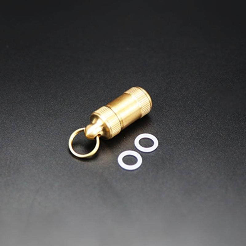 Portables Waterproofed Outdoor Cylinders Outdoor Capsules Sealed Bottles for Camping Emergencies Use