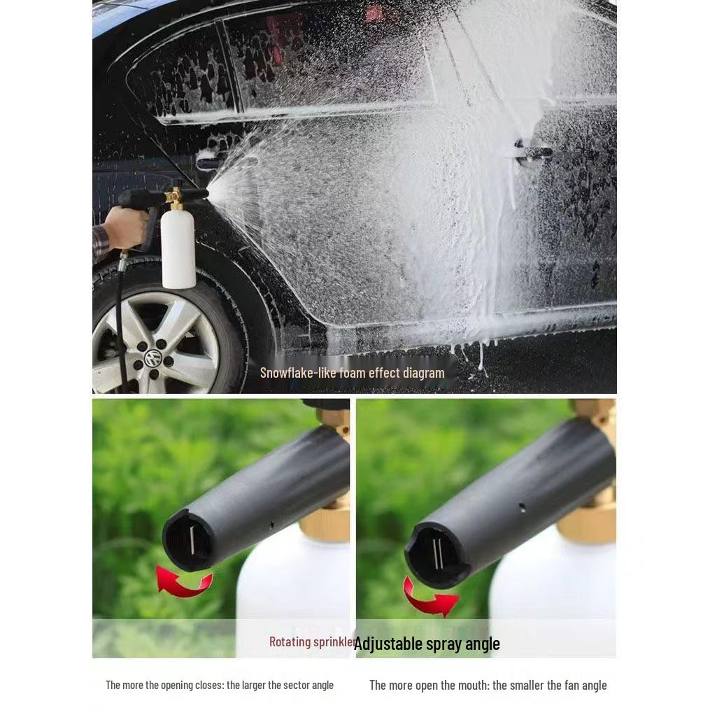 Yili Karcher High-Pressure Car Wash Foam Spray Gun with PA Pot
