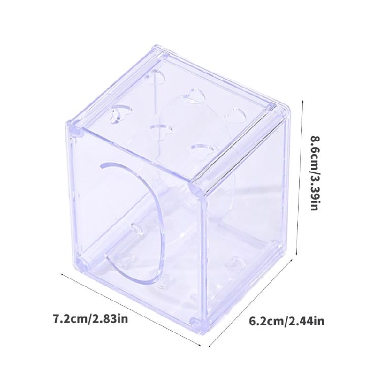 Versatile Watch Storage Box with Clear View Dustproof Transparent Wristwatch Display Organizer Gift Packaging Case