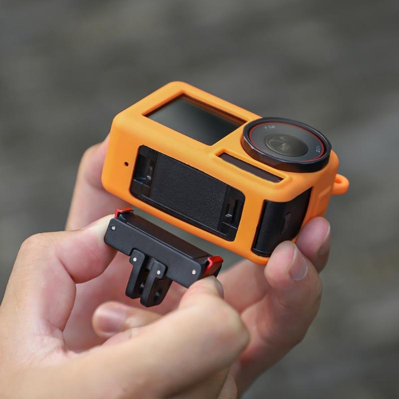 Durability Silicone Case For Action 5Pro Cameras, Easy Grip With Comfortable Lanyard Adventure Sport Camera Accessories