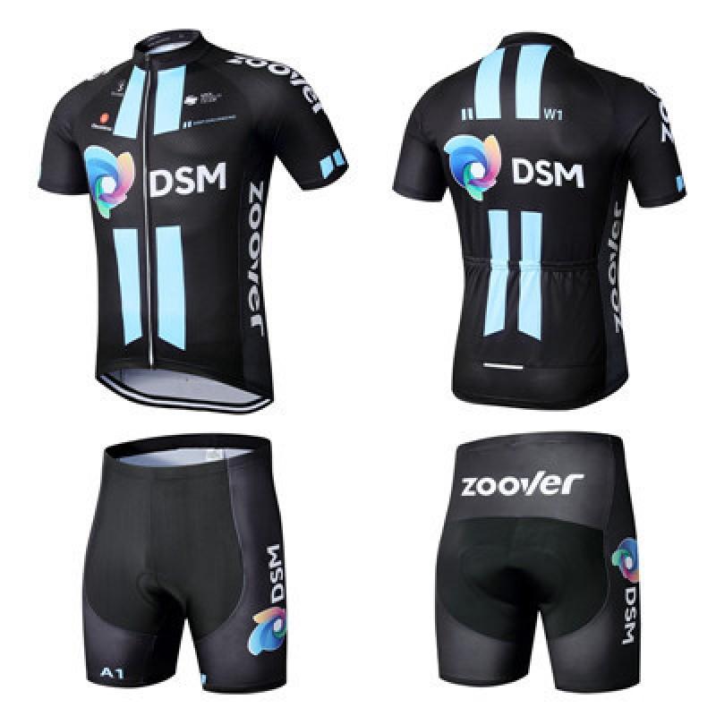 Mens Cycling Jersey Set Short Sleeve Breathable Road Bike Apparel Outdoor Sport Wear