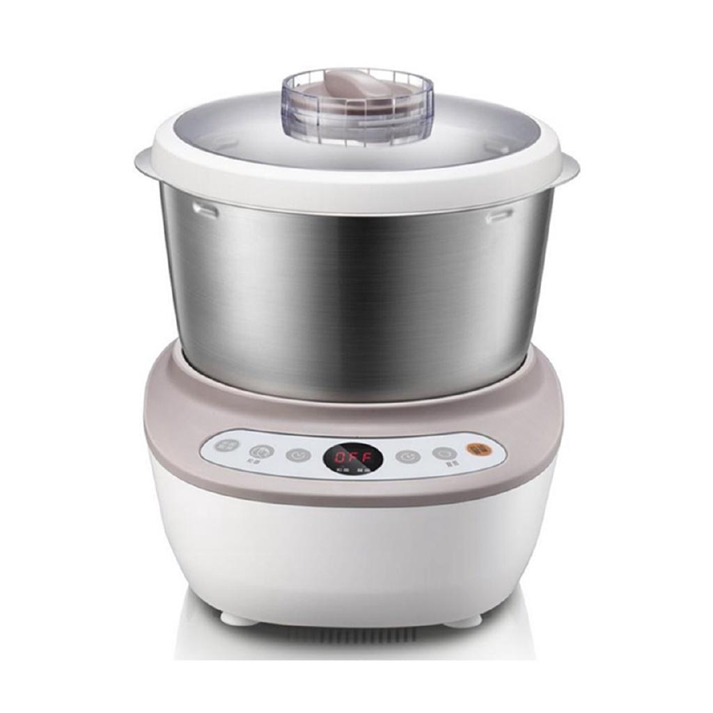 5L Electric Automatic Dough Mixer Fermenting Kneading Machine Stainless Steel Bread Cake Noodle Maker Kitchen 200W