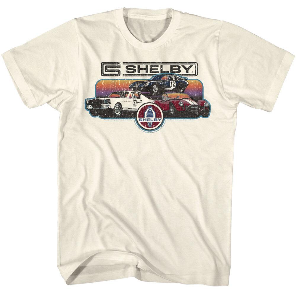 Carroll Shelby American Legend Shelby Cobra Mustang Trio Men T Shirt XL