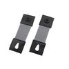 1Pair Shirt Cuff Holder for Men Women Button Closure Elastic Sleeves Keeper Anti-Slip Pull-Up Shirt Stays