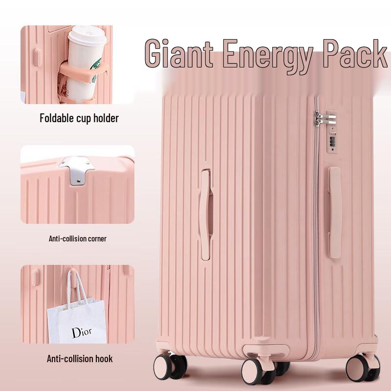 

JOURHEY SHI PC Hardside Luggage with Password Lock