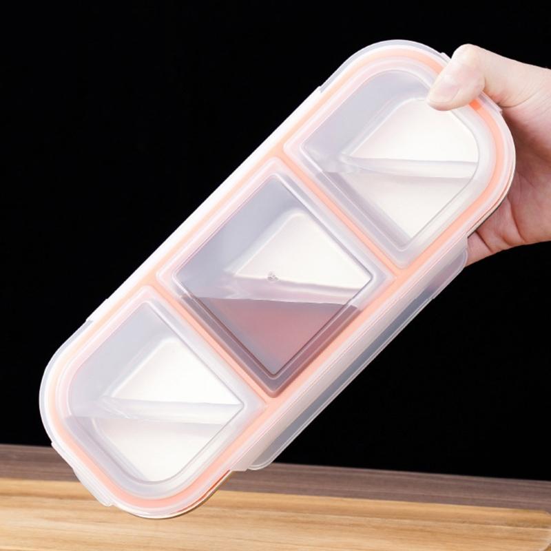 2 Pack Divided Meal Preps Container With Secures Lid Odor Resistant Dishwasher Safe Steel Snacks Box Lunch Organizers