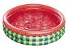 JILONG Watermelon 3-Ring Pool, 124 X 124 X 28cm (inflated Size), JL-688000, RD/GR, Medium Size