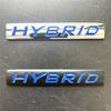 HYBRID Hybrid Power Metal Autoemblem, Geeignet für Auto Kofferraum Heck Seitenkarosserie Aufkleber Dekorative Aufkleber Zubehör