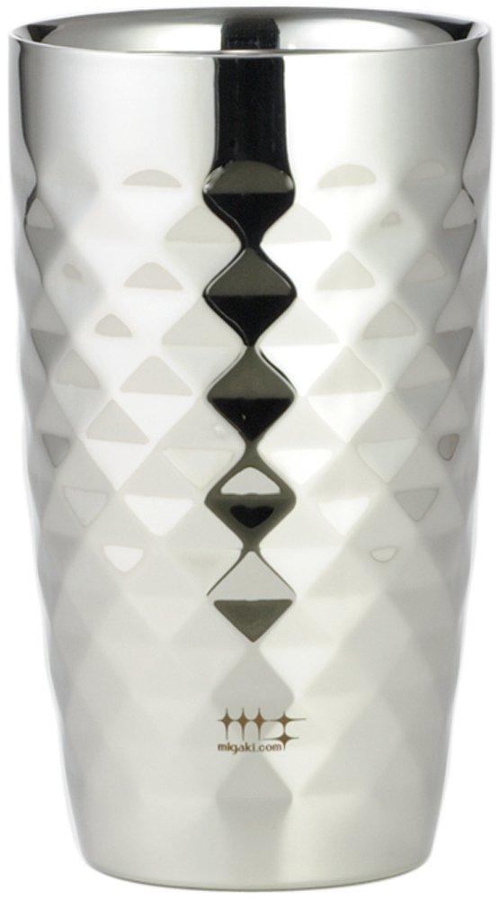 

Yoshikawa Tumbler Stainless Steel Double Wall Cut 370ml Polishing Syndicate YJ1192 (Diamond Finish)