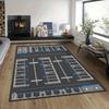 Kids Airport Runway Carpet Play Rug Mat for Living Room Game Area Home Decoration Rugs for Bedroom Living Room Decoration Rugs