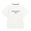 Li Ning Sports Trend Series Round Neck Pullover Casual Letter Short Sleeve Regular T-Shirt Women Tops AHSW312-5