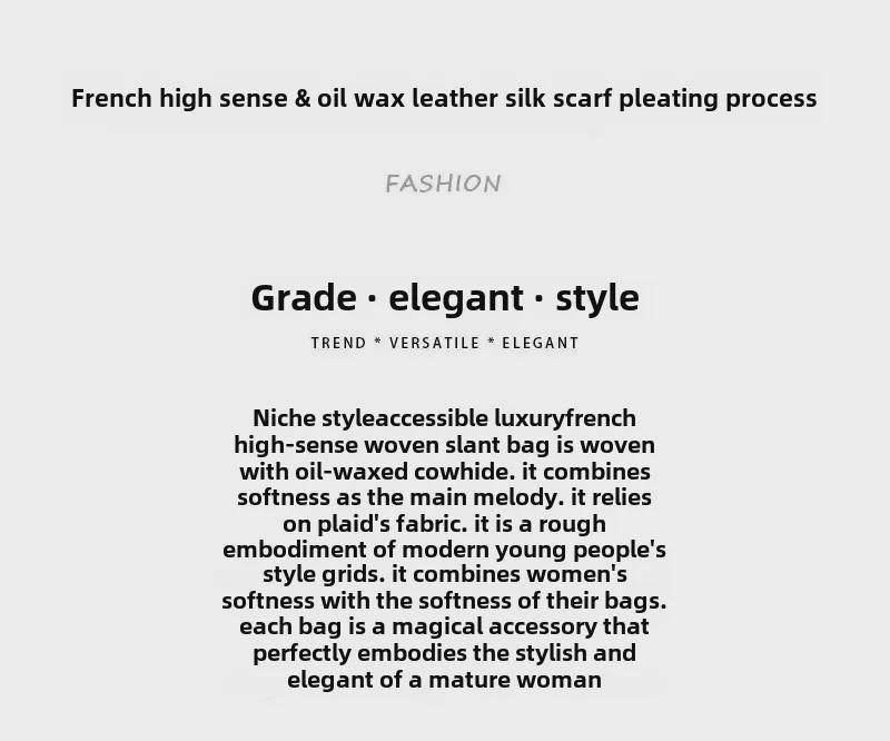 Modetrend 2024: BV Waxleer Sjaal Crossbody Tas met Geplooide Afwerking