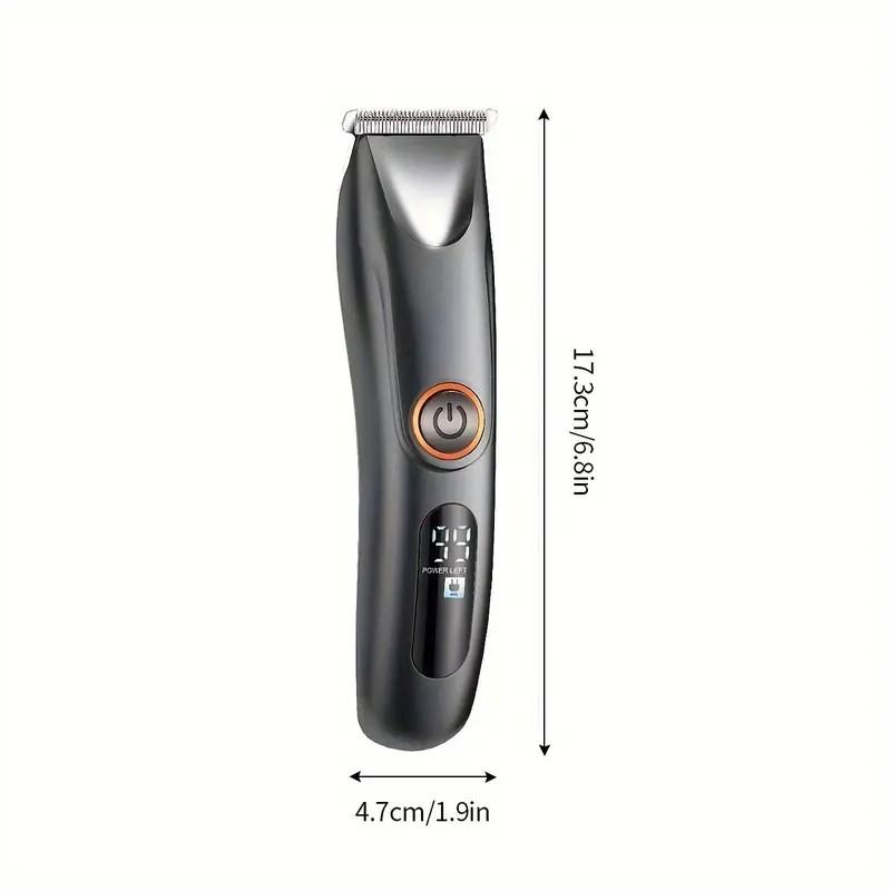 Hair Clipper, Cordless Beard Trimmer Shaver Electric T Blade Hair Trimmer Grooming Kit Razor, Zero Gap Hair Cutting Kit With Guide Combs
