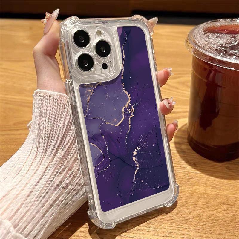 

Для iPhone 16E 16 Pro Max 15 Pro 14 13 12 11 чехол с мраморным узором прозрачная защита линз мягкий силиконовый тонкий противоударный чехол для телефона iPhone 11