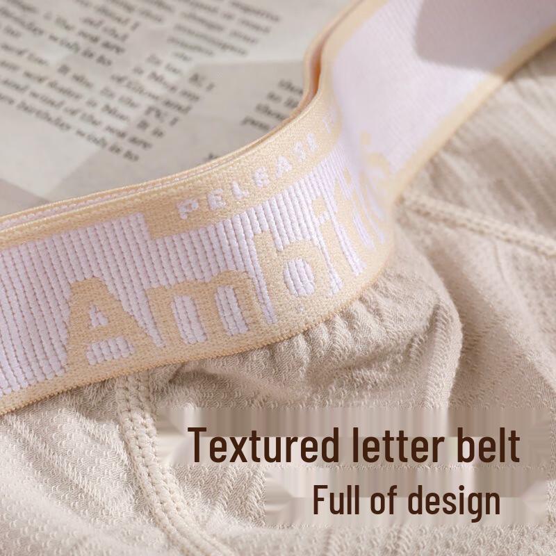 FitonTon Boys' Antibacterial Cotton Boxer Briefs 4-Pack