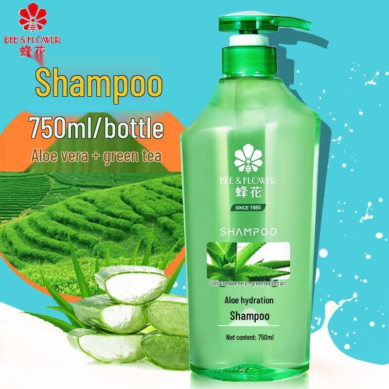 Bee & Flower Aloe Vera Hydrating Silicone-Free Shampoo