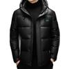 Men's Winter Fashion Hooded Down Jacket - Warm White Duck Down Coat for All Ages