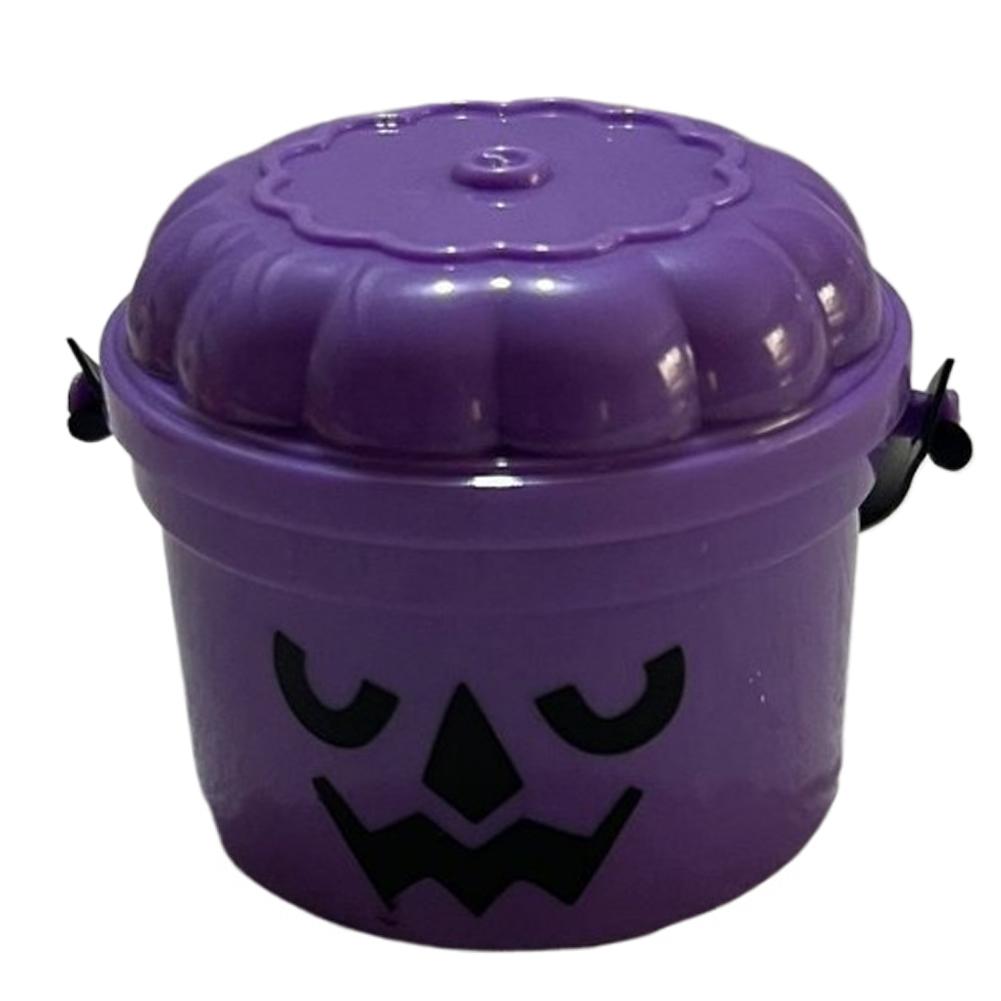 

NEW Halloween Pumpkins Small Bucket Cute Pumpkin Trick Bucket For Party Favors Halloween Party Holiday Decorations Accessories