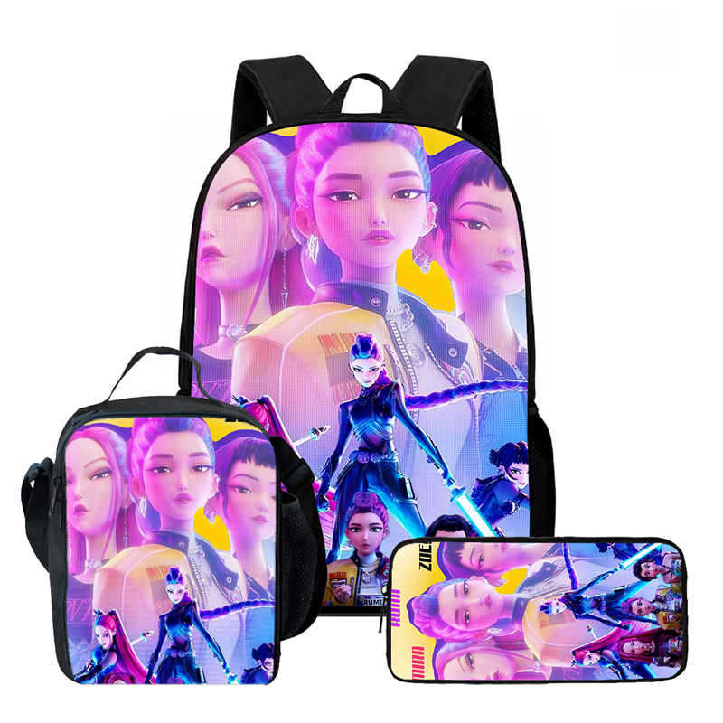 Kpop Witch Hunter Group Schoolbag High Definition Printing Casual Cross Border Light Backpack One Piece Hair