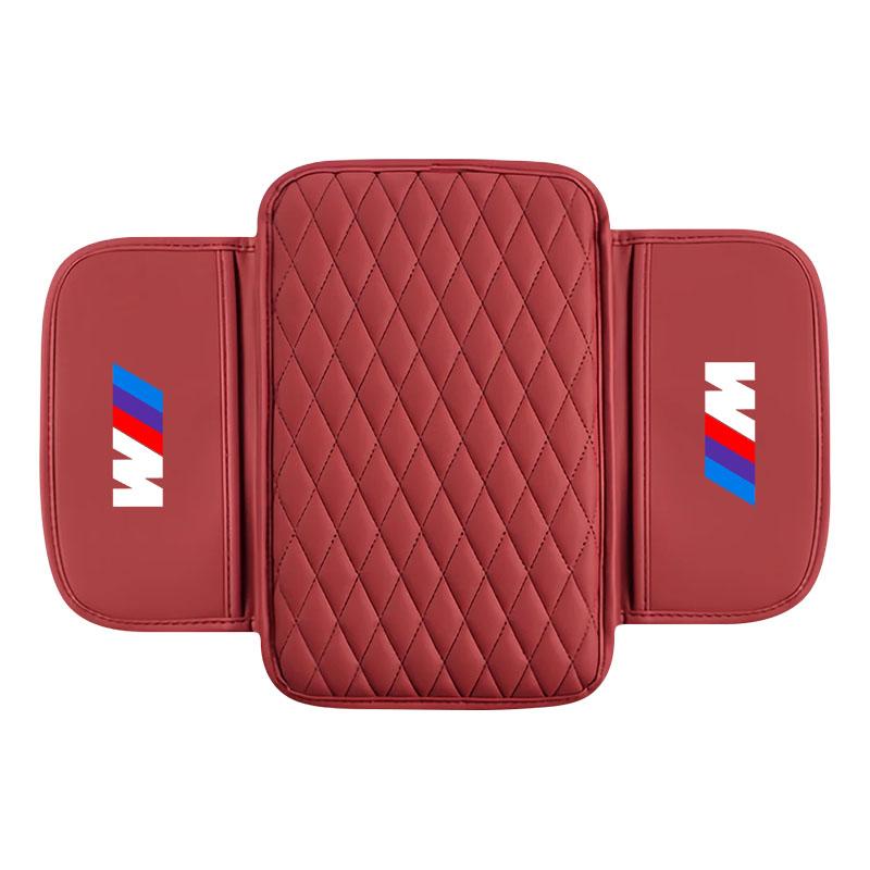 1Pcs Leather Auto Consoles Car Armrest Cushion with Storage Car Styling For BMW M E34 E36 E60 E90 E46 E39 E70 F10 F20 F30 X5 X6 X1 M3 M5 M6 E71 F01