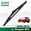 Rear Windshield Wipers Blades,Premium All-Season Wiper Blades Replacement For Peugeot 807 2002-2010,Natural Rubber Bayonet,Easy To Install 14″