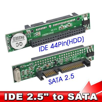 IDE To Sata 2.5 Inch IDE Female 40 Pin Port  To 2.5 Sata Female 1.5Gbs Serial Adapter Converter Support  ATA 133 100 HDD CD DVD
