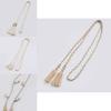 Ethnic Style Cotton Linen Waist Rope With Wooden Beads And Tassels For Casual Wear