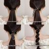 Pearl Ponytail Hair Tie: Japanese & Korean Style Braiding and Bubble Accessories