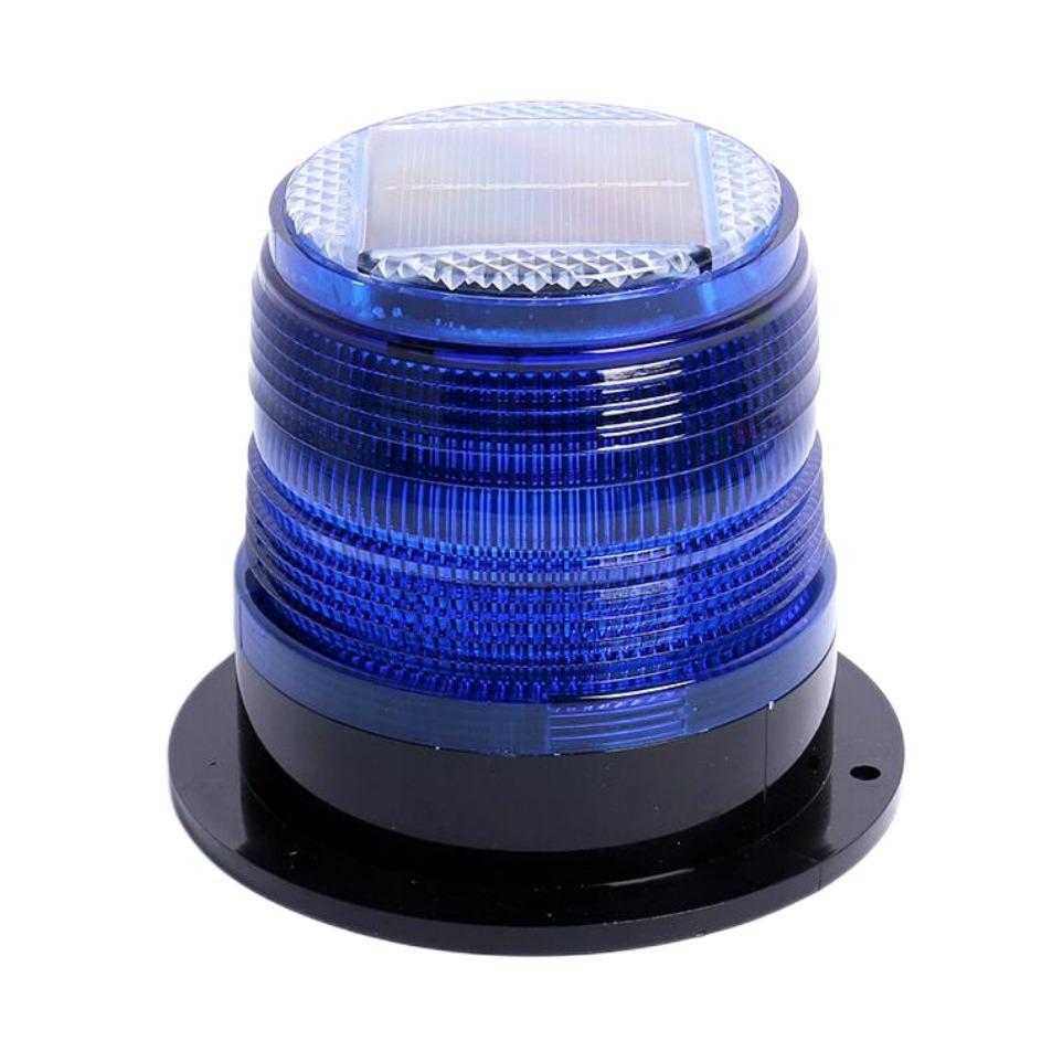 Solar LED Magnetic Vehicle Roof Strobe Warning Light for Night Traffic and Roadblocks