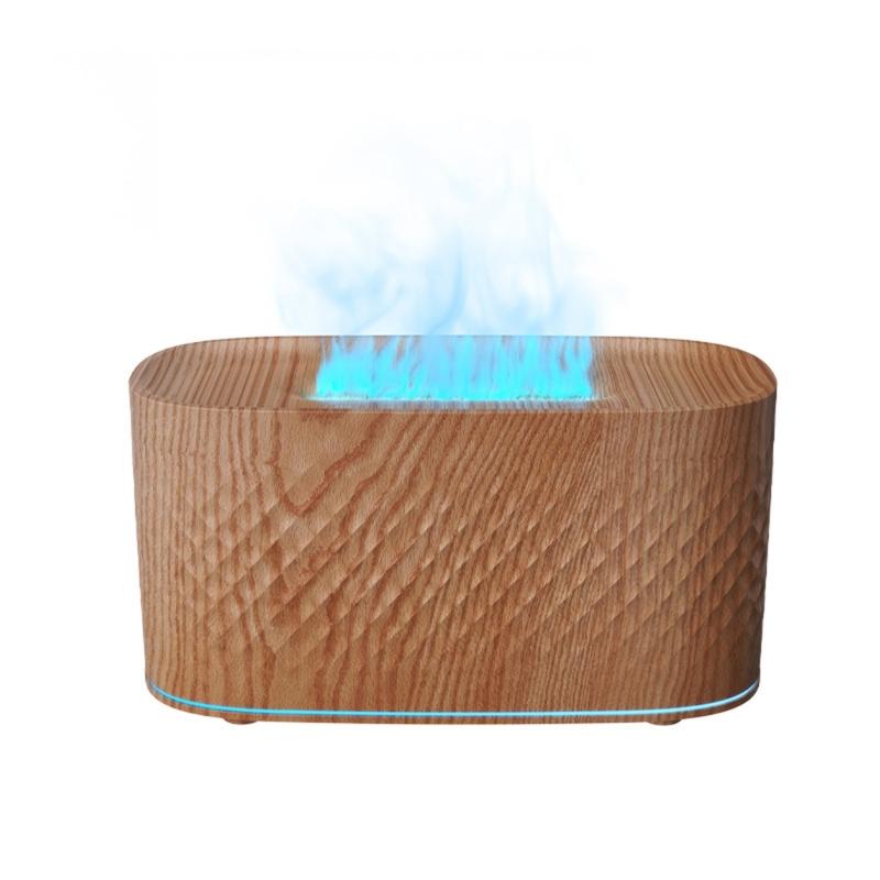 Realistic Flame Humidifier USB Misting Home Dormitory Office Bedroom Desktop With Small Night Light Accessories