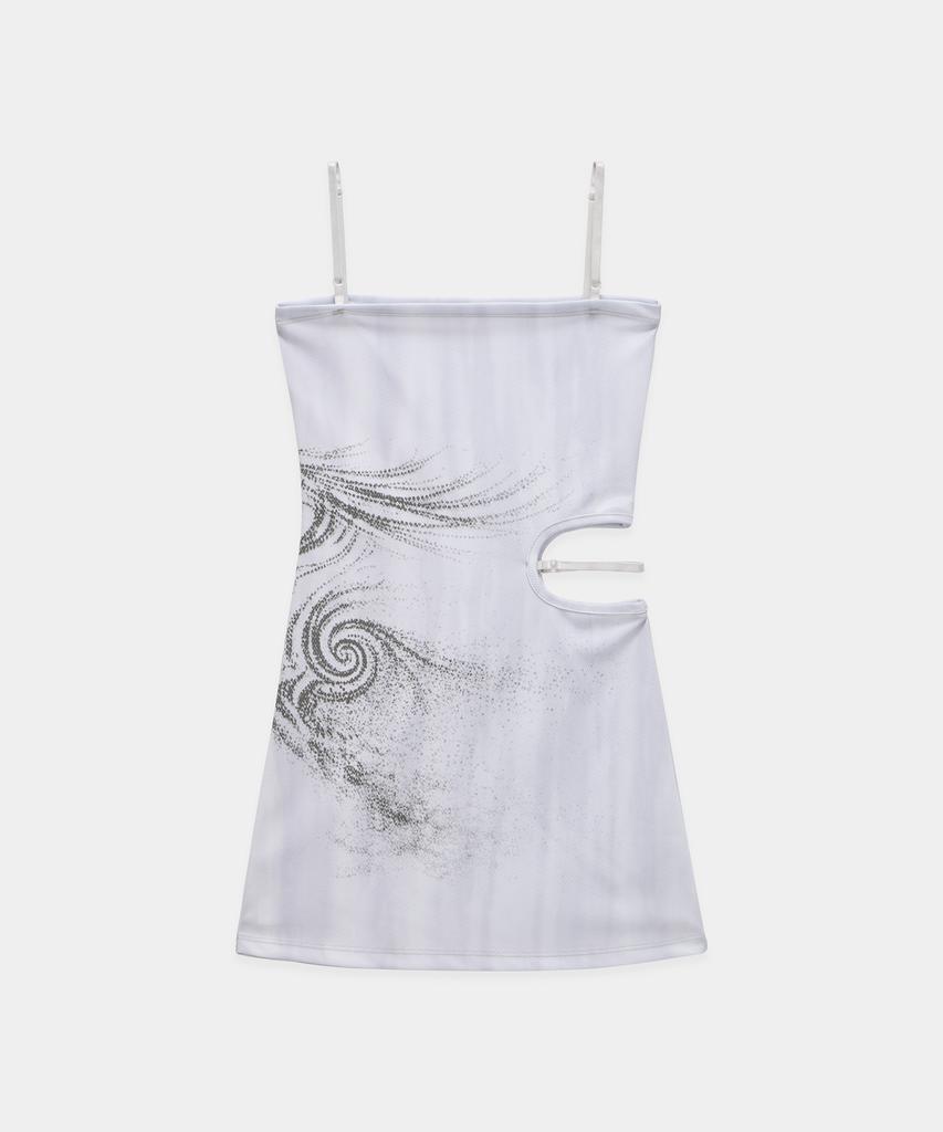 Etosome Side Cut-Out Mini One-Piece (White)