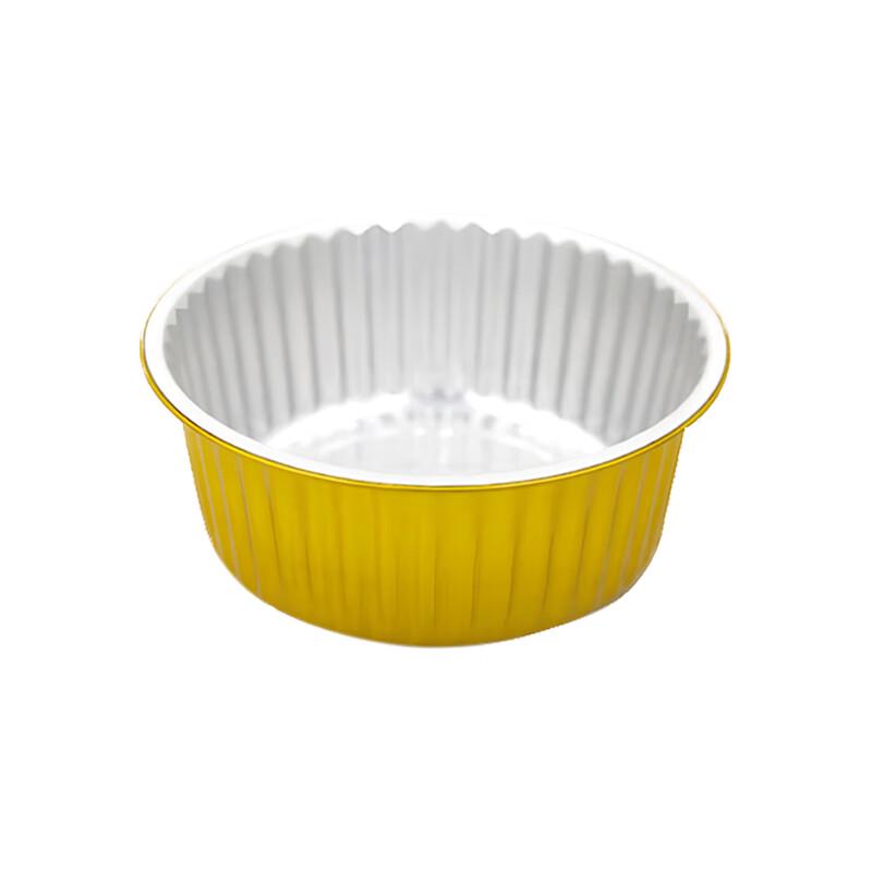 Disposable Round Aluminum Foil Food Container with PP Lid