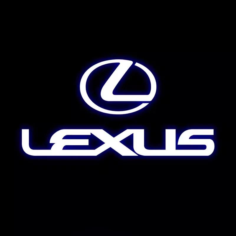 

Car HD Projector Door Light Welcome Lamps Accessories For Lexus F SPORT ES RX NX LS UX LM LX GX LC RZ IS CT GS RC HS SC TX LBX I 2PC