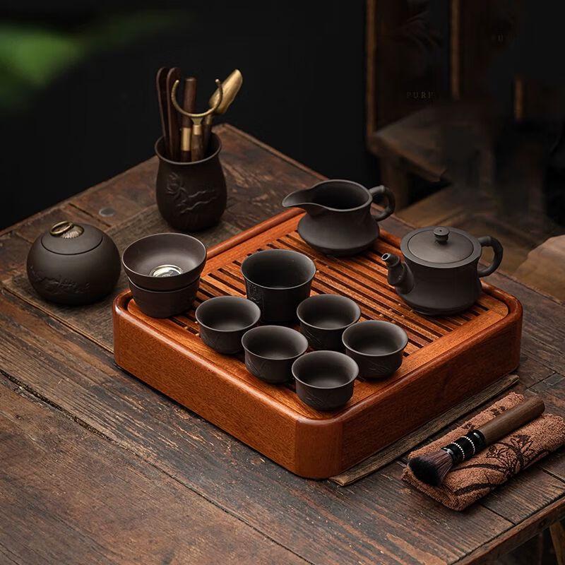 Qianyu Zisha Kung Fu Ceramic Tea Set