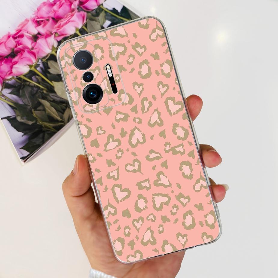 For Xiaomi 11T Pro Case New Fashion Back Cover Silicone Soft TPU Phone Case For Xiaomi Mi 11T Pro 11TPro Mi11T Full Coque Bumper