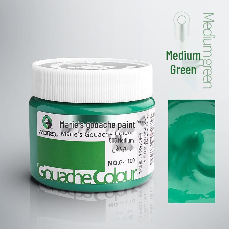 Mali Concentrated Gouache Paint Refill - Jelly Pigment for Art Exams