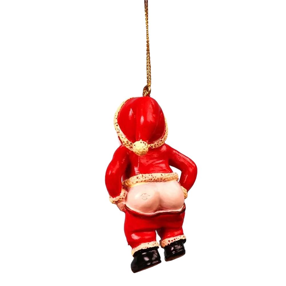 Funny Santa Hanging Tree Pendant Ornament Christmas Decorations Xmas Tree Decor
