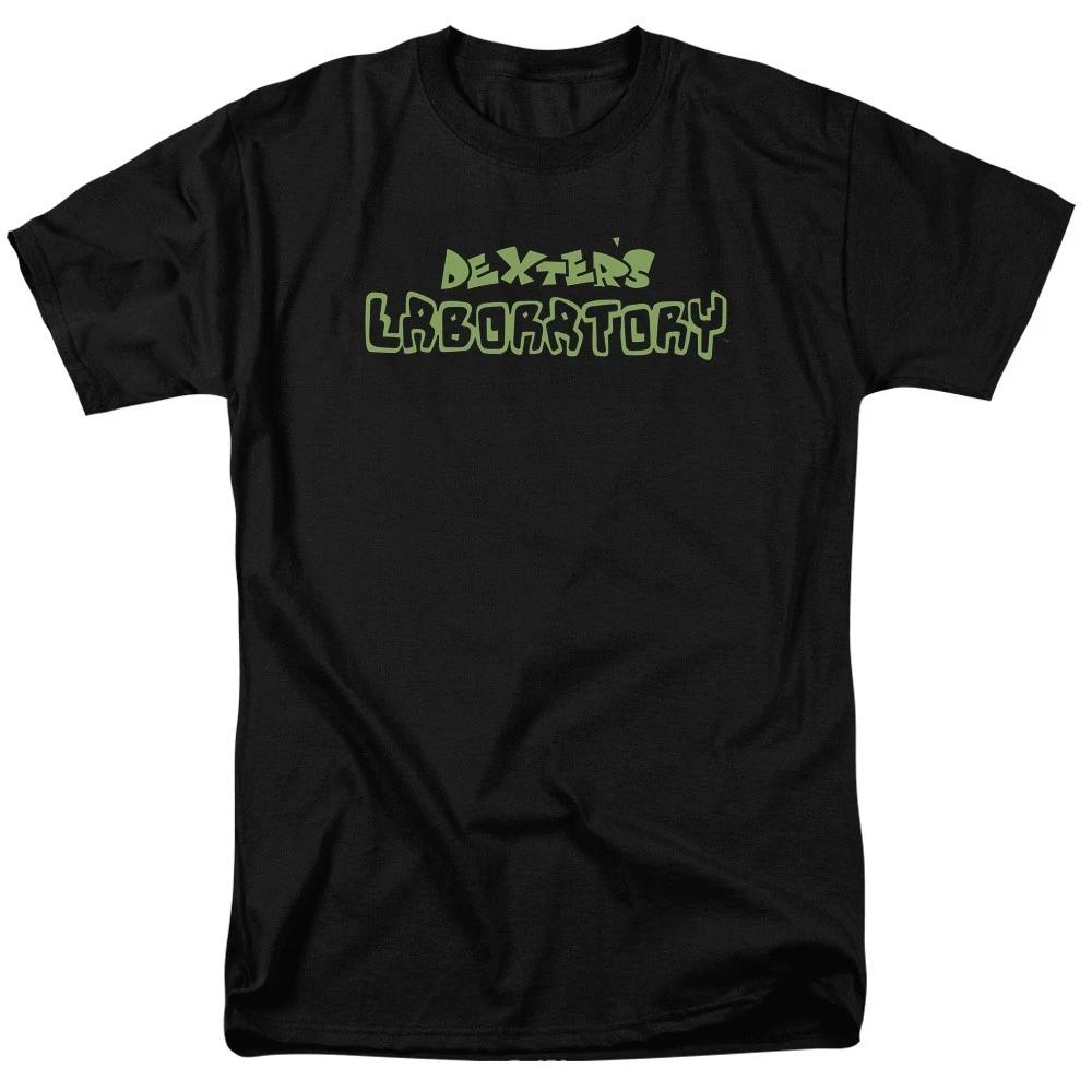 Dexter s Laboratory - Dexters Logo -  Unisex Short Sleeve Children s T-shirt - Black 120