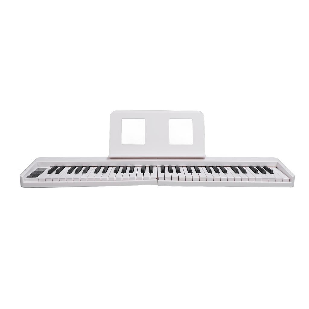 61 Tasten Faltklavier Volle Größe Wiederaufladbar Klare Töne Faltbares Klavier Keyboard für Anfänger