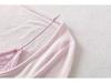 Women's Patchwork Lace Trim Slim Fit Long Sleeve T-Shirt for Spring/Autumn - Spicy Girl U-Neck Two-Piece Style
