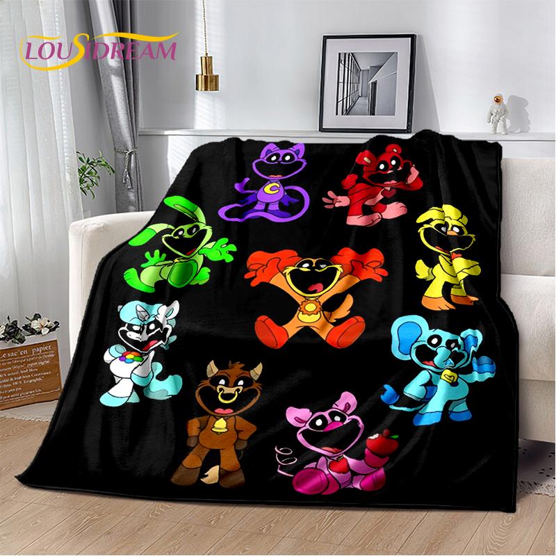Cute S-Smiling C-Critters Catnap Craftycorn Cartoon Soft Blankets,Throw Blanket Comfortable Blanket for Beds Sofa Home Kids Gift