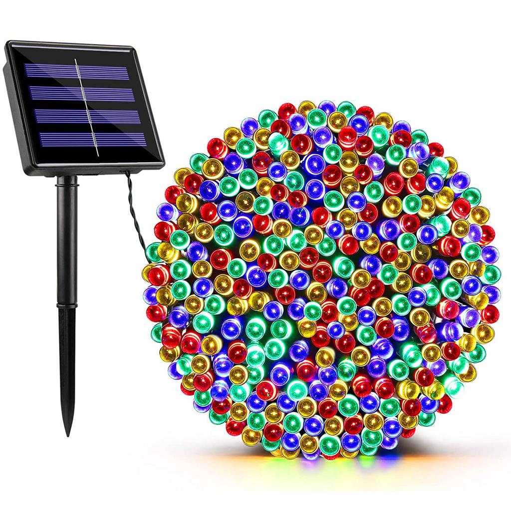 Solar Powered Led String Lights Outdoor Waterproof Fairy Lights String Solar Garland For Patio Wedding Christmas Garden Light