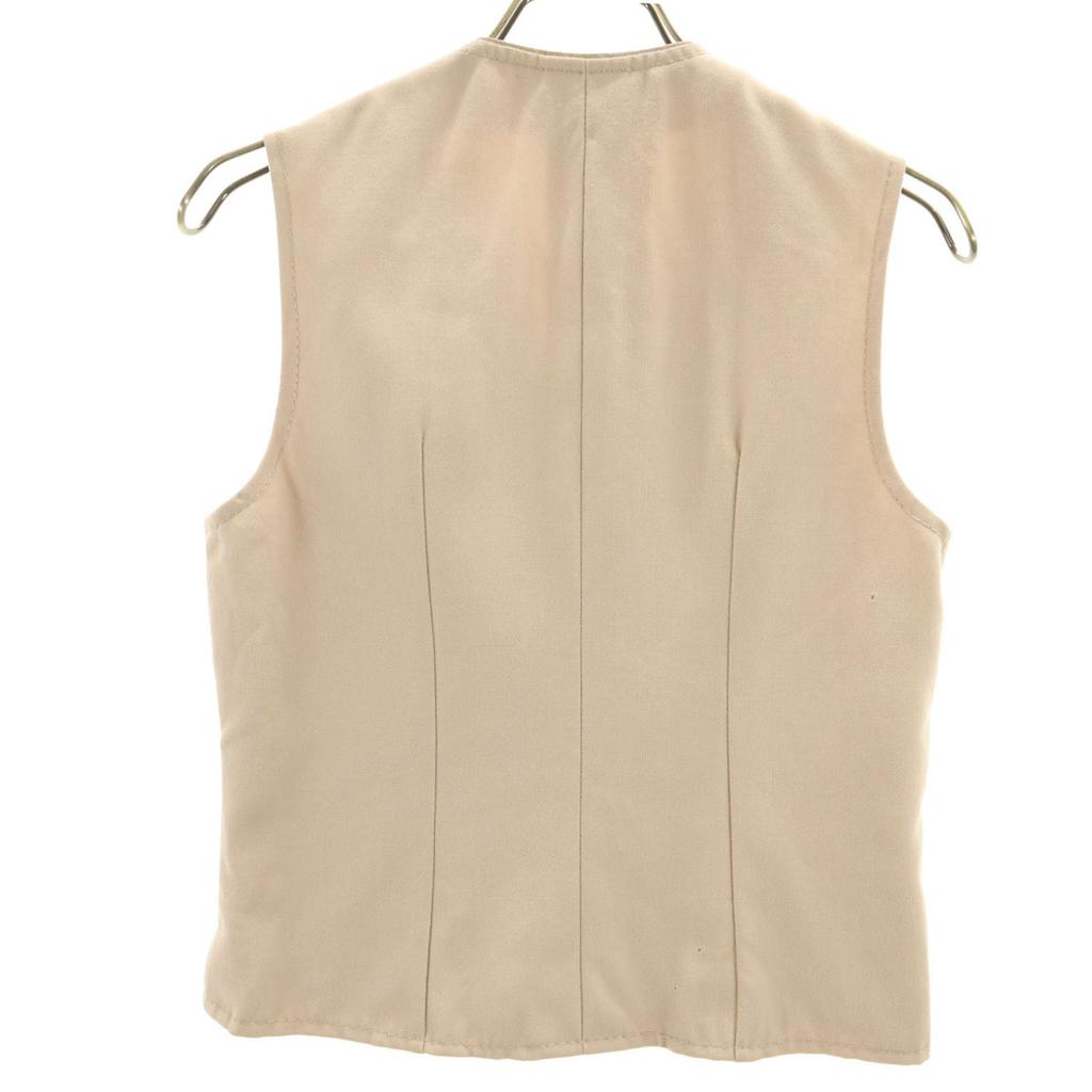 Celine 80s French Gold Buttons Best Beige Women Used
