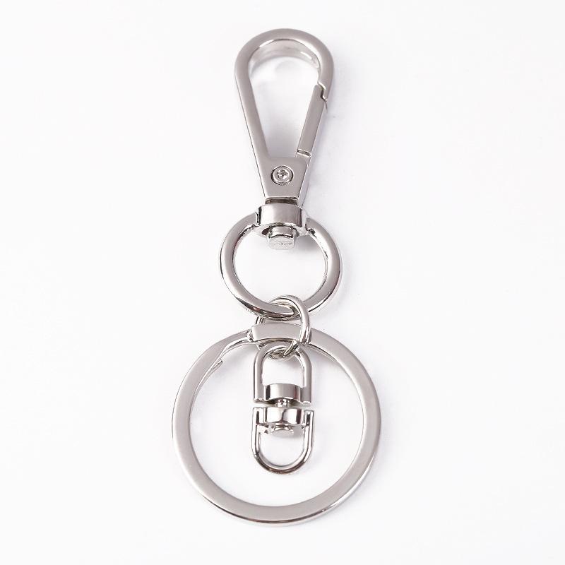 Yi Lian Schmuck Zinklegierung Herzplatte Schlüsselanhänger mit Karabinerverschluss