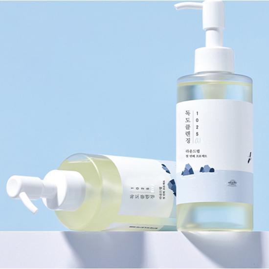 Round Lab 1025 Dokdo Cleansing Oil 200ml (Single) & Set: Cleansing Oil 200ml + Cleanser 200ml