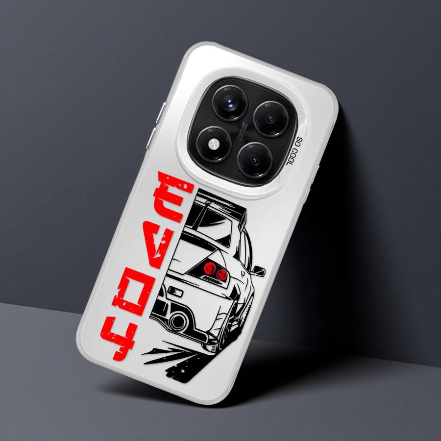 Phone Case for Xiaomi Redmi Note 10s 12 13 14 Pro Plus 11s 10 11 Pro Soft Cover JJapanese JDM Drift Car Red Sun