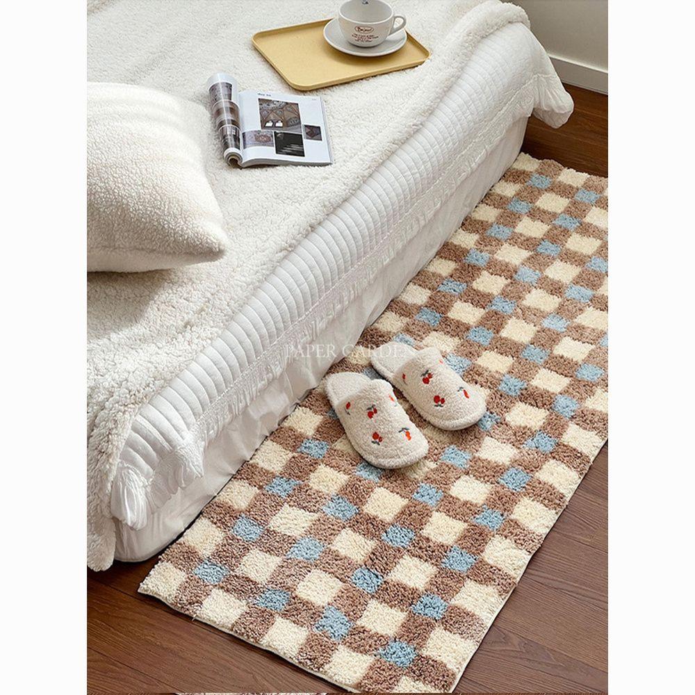 Living Room Carpet Bedside Carpet Bedroom Anti Slip Bathroom Mat Entrance Plush Floor Mat